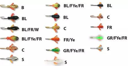 Kuusamo Wingmormyshka - Ice fishing lures and jigs - 6417635003360 - 1