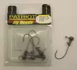 Patriot Jig head 2g 1/0 5pcs - Fishing hooks - 6417512523790 - 1