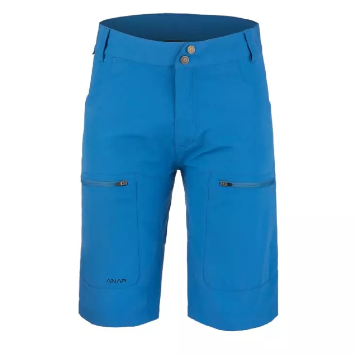 Anar Gahta Light Blue Shorts for Men - Green / Brown pants - 3950001291020 - 1