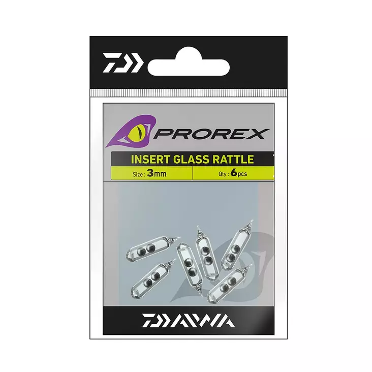 Daiwa Prorex Insert Glass Rattle-rasselkammare - Fiskarens arbetsredskap och tillbehör - 4027093721410 - 1