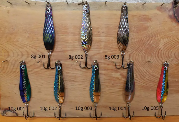 Hepakka trolling-sked, modell Hoikkis 8g och 10g - Fiskedrag - 3950001235970 - 1