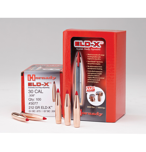 Hornady 7mm ELD-X Bullet 11.4g / 175gr 100pcs - Luodit - 090255228410 - 1