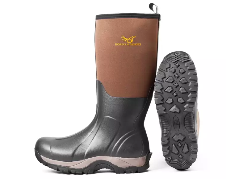 Horns and Hoofs Brun Värmestövel med neoprenskaft - Vinter skor - 3950001248260 - 1