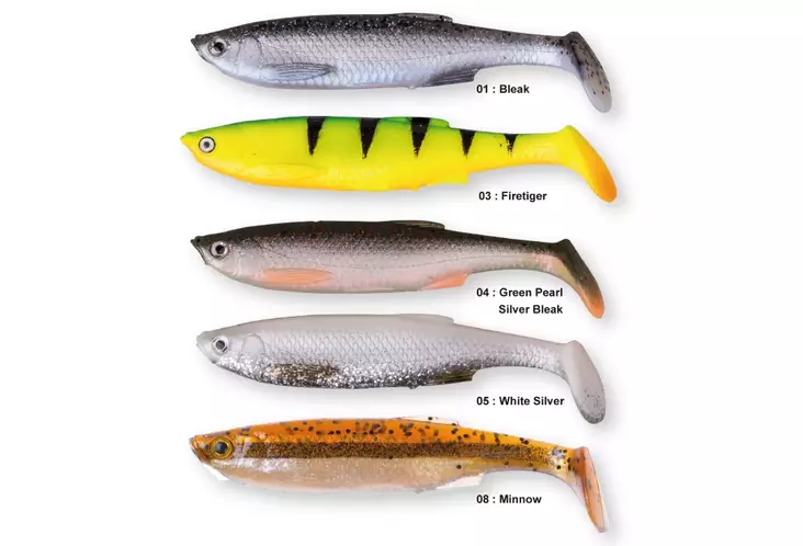 Savage Gear 3D Bleak Paddle Tail 10cm - Jiggar - 3950001253400 - 1