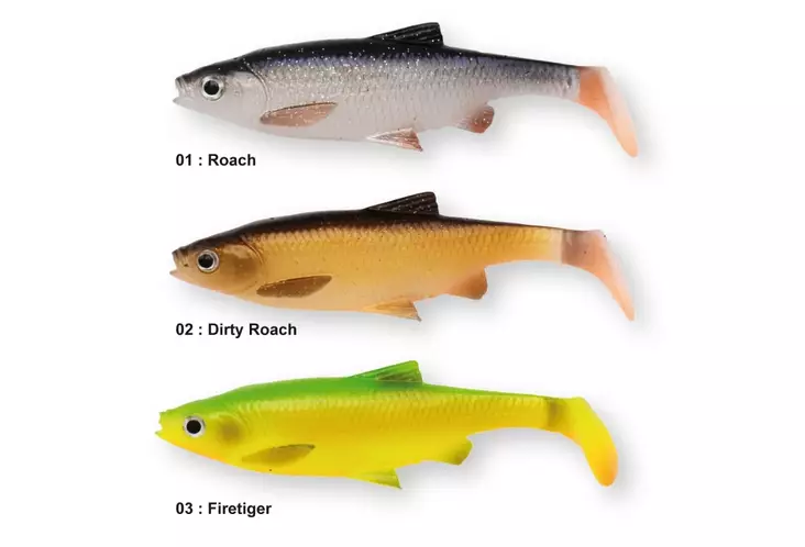 Savage Gear 3D Roach Paddle Tail 12,5 cm 22 g - Jiggar - 3950001251840 - 1