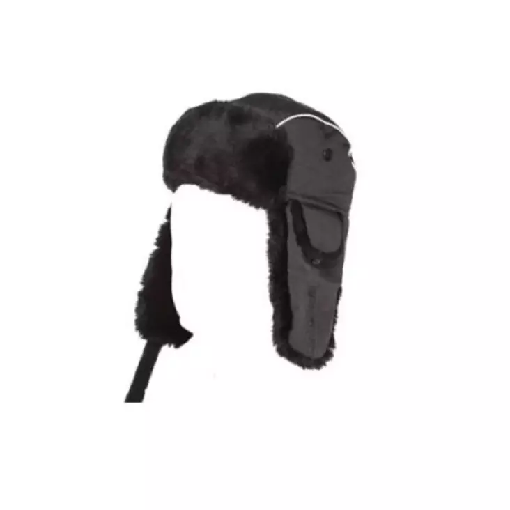 SnowFox Thermo Plus Black fur cap - Hats and caps - 6420071082950 - 1