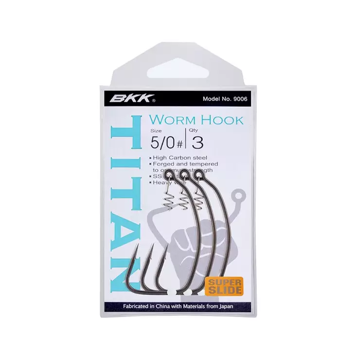BKK Titan Soft Bait 1/0 - Fishing hooks - 6970595282300 - 1