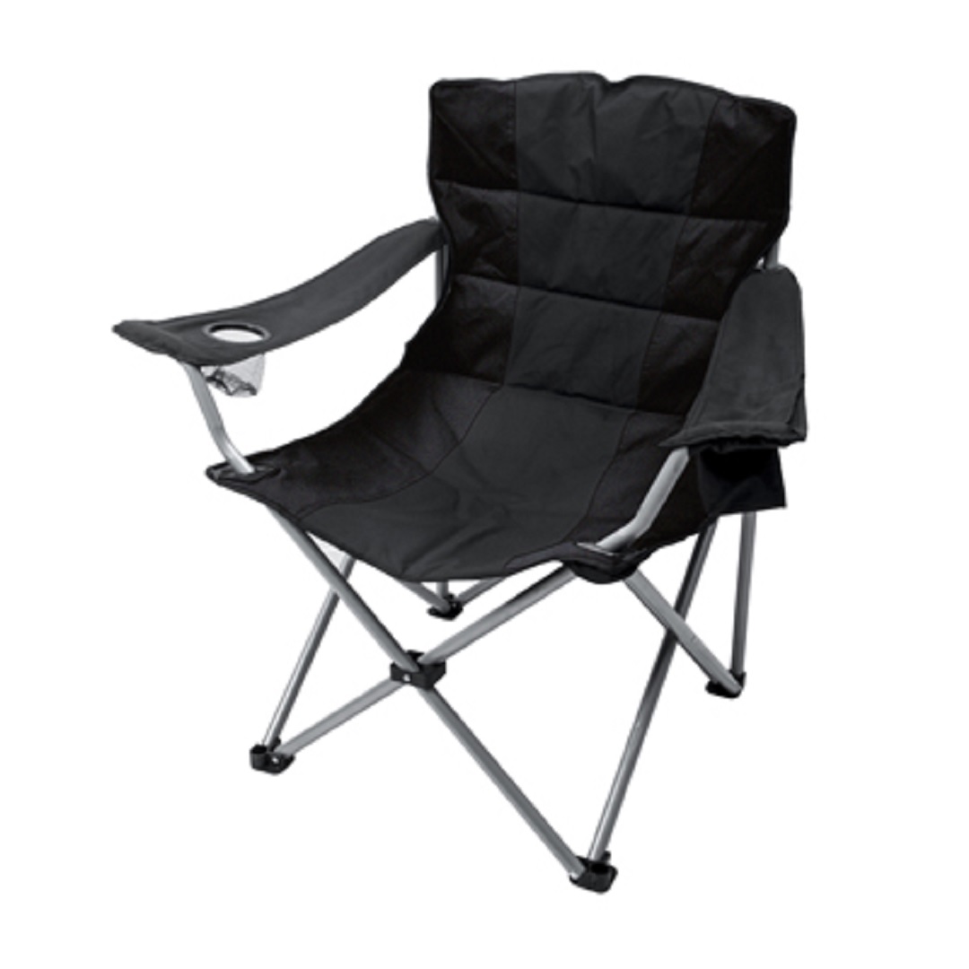 BasicNature holiday, black camping chair Green Trail Oy webstore