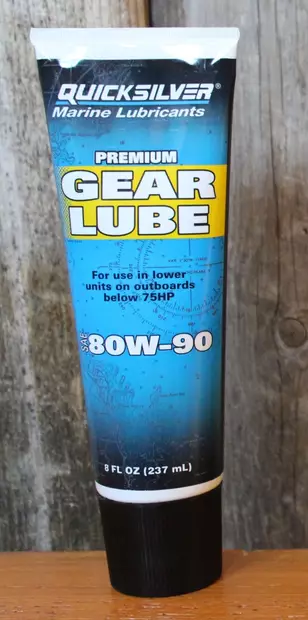 Quicksilver SAE90 premium växelhusolja 237ml - Tillbehör till utombordare - 745061766921 - 1