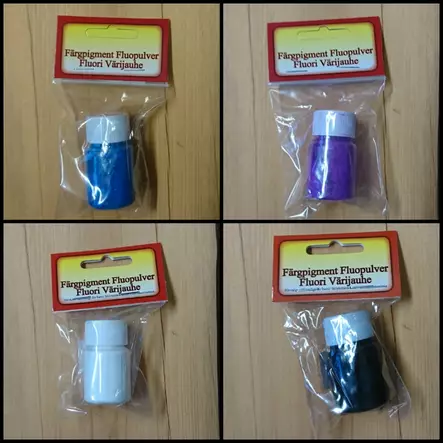 Wiggler Fluo powder color pigment for lures - Fisherman's tools and accessories - 3950001247461 - 2