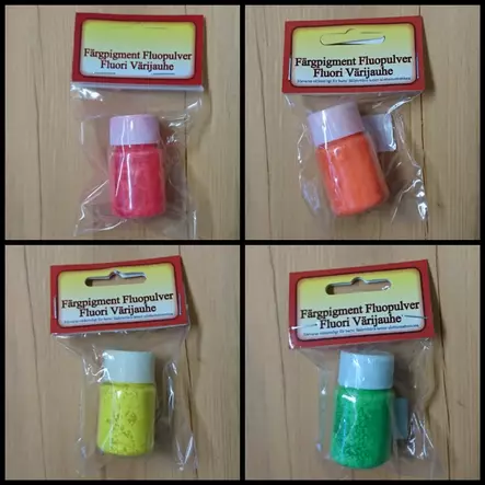 Wiggler Fluo powder color pigment for lures - Fisherman's tools and accessories - 3950001247461 - 1