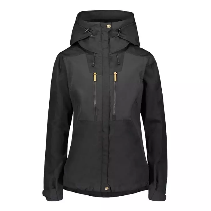 Anar Galda Women's Black Hiking Jacket - Green / Brown jackets and vests - 3950001290771 - 1