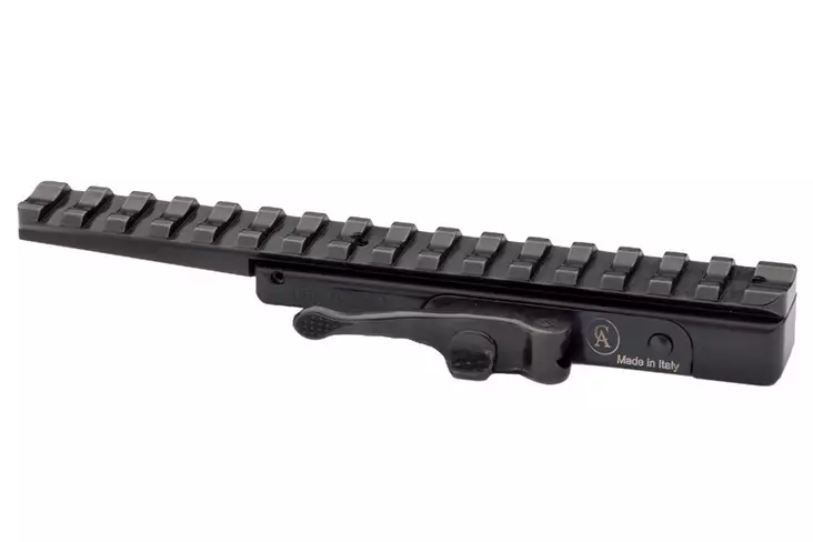 Contessa Simple Blacks standard 12mm Picatinny NV Snabbfäste - Kikarfästen och ringar - 3950001253691 - 1