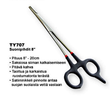 Patriot Peang Tongs 8" - Fisherman's tools and accessories - 6417512515061 - 1