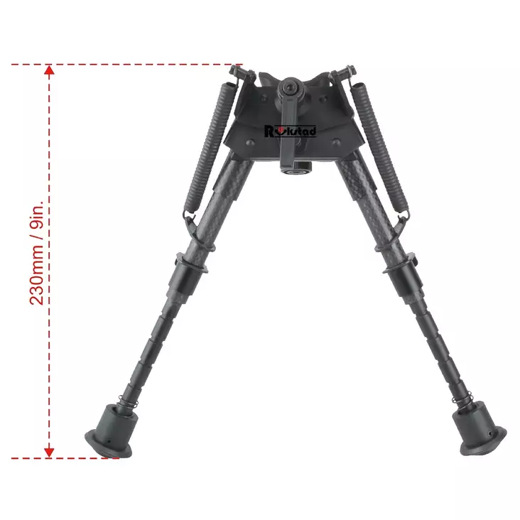 Rokstad Carbon Fiber Bipod Shooting Support 6-9" - Ampumatuet ja taulut - 0700381148031 - 1