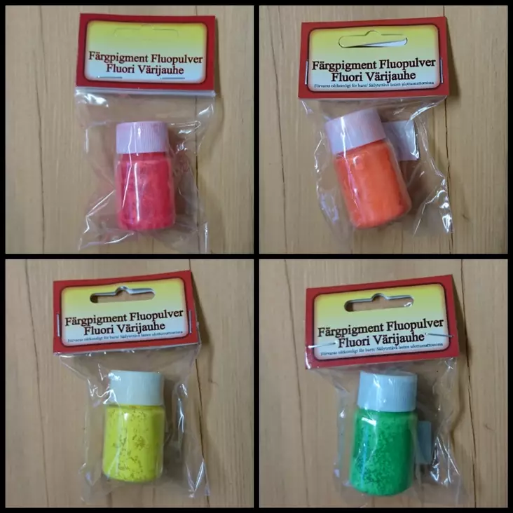 Wiggler Fluo powder color pigment for lures - Fisherman's tools and accessories - 3950001247461 - 1