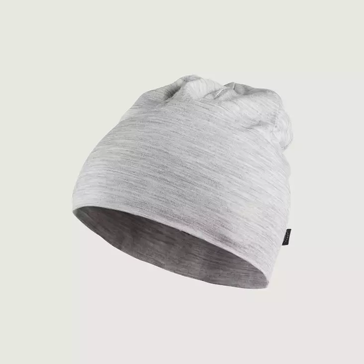 Lundhags Gimmer Merino Lt Beanie Light Grey - Hats and caps - 7318731841001 - 1