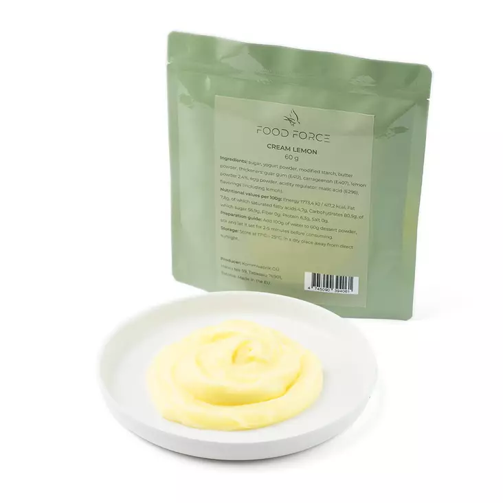 Food Force Lemon Cream 60g - Hiking food - 4745090394061 - 1