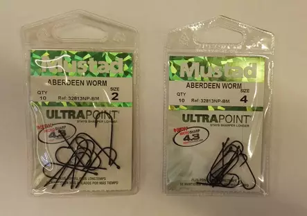 Mustad Up onkikoukku nro. 4 väkäsillä - Fishing hooks - 7021560007752 - 1