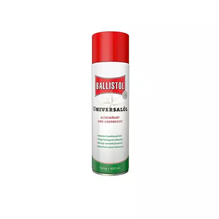 Ballistol aseöljy 400 ml spray - Vapenrengöring - 4017777218282 - 1