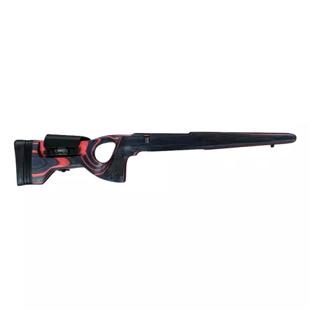 KKC DuoGrip Tikka T3/T3X högerhänt svart/röd - Vapenkolvar och tillbehör - 7073257002632 - 1