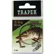 Traper Wolfram leader 5kg 15cm - Fishing leaders and lure snaps - 5906747401382 - 1