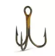VMC 9622 Bronze Treble Hook #4 1000pcs - Fishing hooks - 3359226422002 - 1