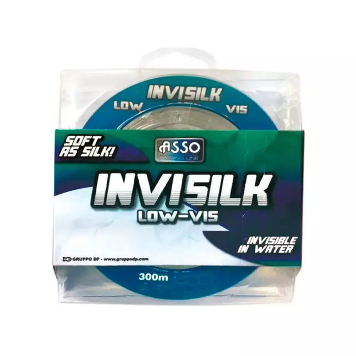 Asso Invisilk Clear 300m monofilament line - Monofilament Fishing Line - 8050880014002 - 1