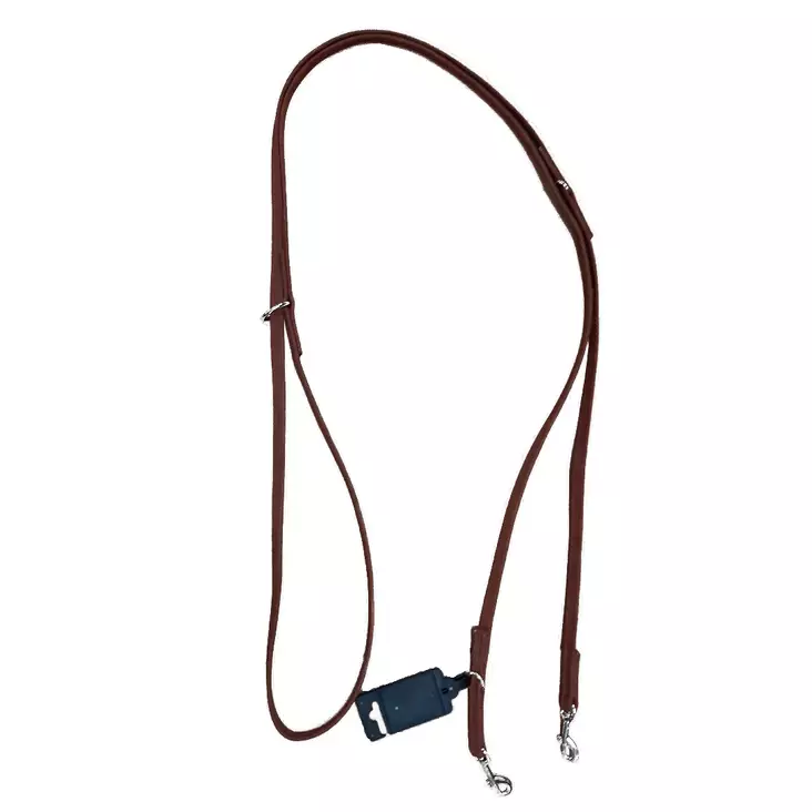 Jokke Aslak Leash 300cm x 10 mm light brown leather - Dog leashes - 6417114172082 - 1