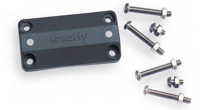 Scotty Rail bracket with screws - Rod holders - 062017002422 - 1
