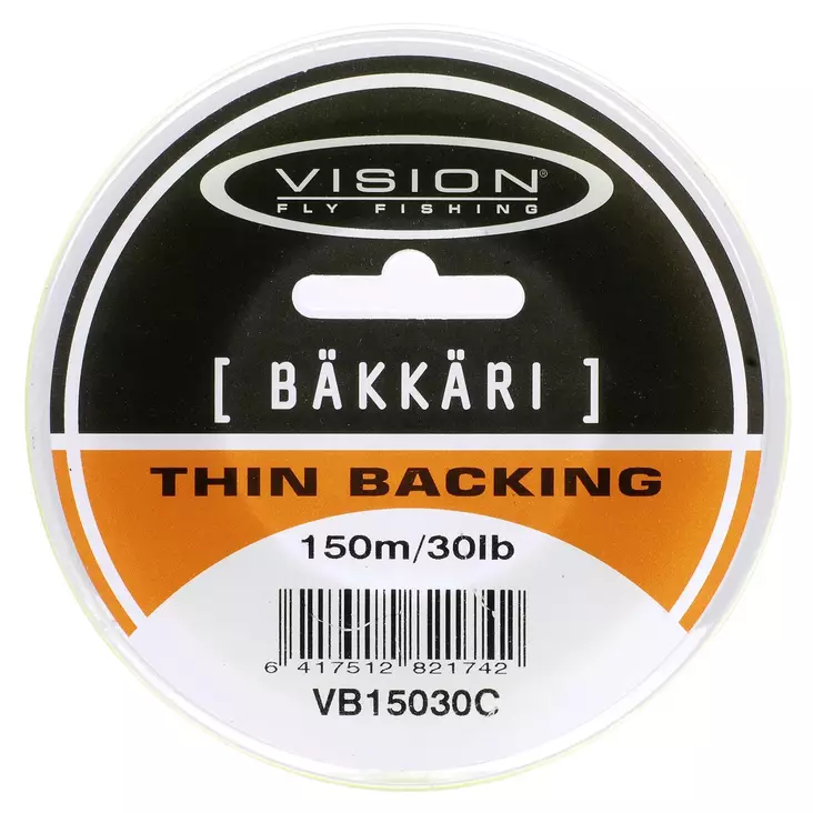 Vision BÄKKÄRI 150m 30lb - chartreuse backinglina - Fluglinor och tafsar - 6417512821742 - 1