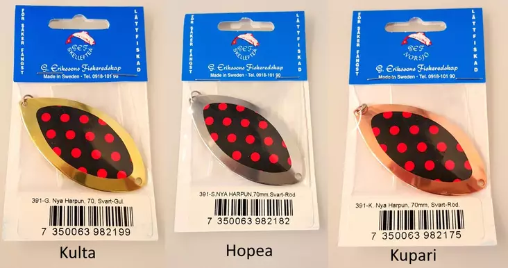 Wiggler Nya Harpun 70mm Rödingblänk - Pirkar och mormyskor - 3950001247812 - 1