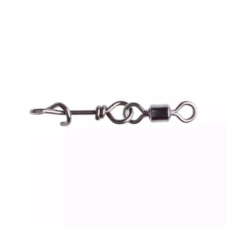 Wiggler Quick Snap, rolling swivel - Fishing leaders and lure snaps - 7340010307762 - 1