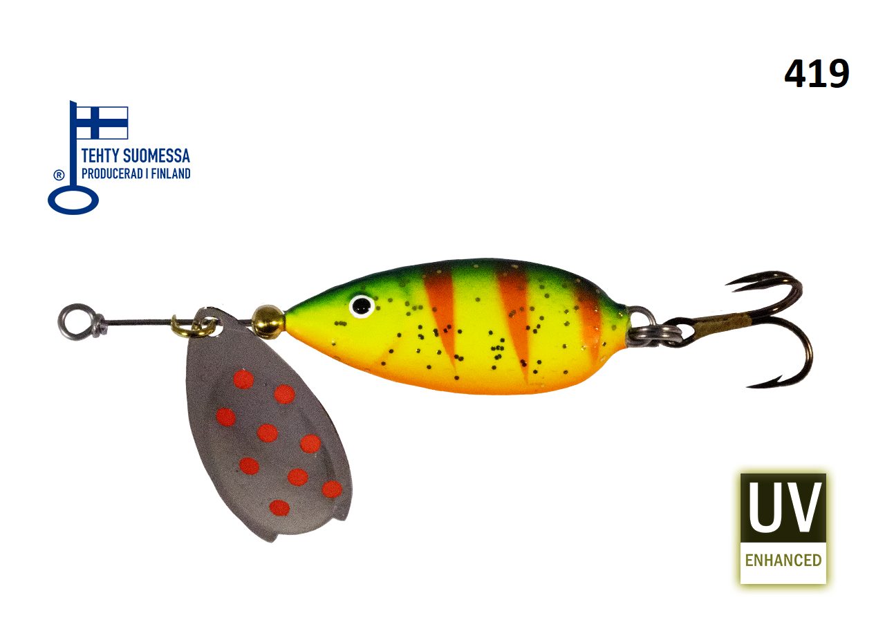 Bait Lotto Pro 9g 35mm Spinner - Green Trail Oy Webstore