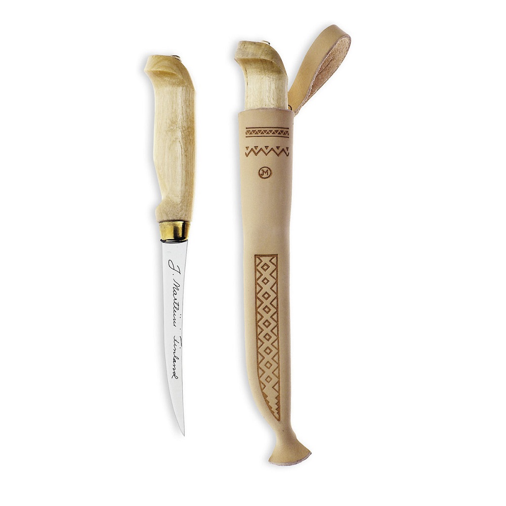 Marttiini classic fillet knife 4 "with leather sheath Green Trail Oy