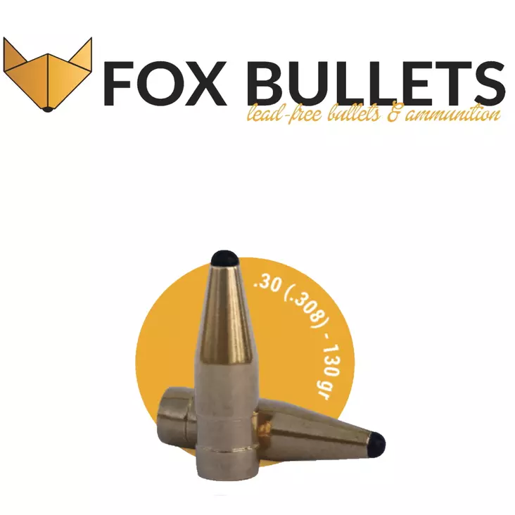 Fox Bullets Classic Hunter .30 8.4g / 130gr kula 50st - Kulor och Hagel - 3830067340033 - 1