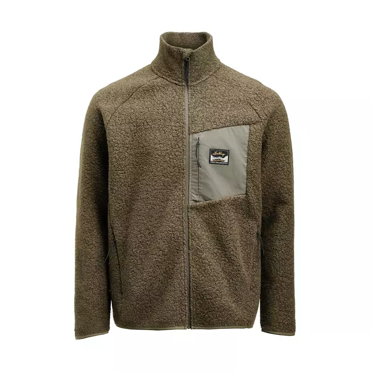Lundhags Järpen Fleece M Men's Fleece Jacket - Green / Brown jackets and vests - 7045953275573 - 1