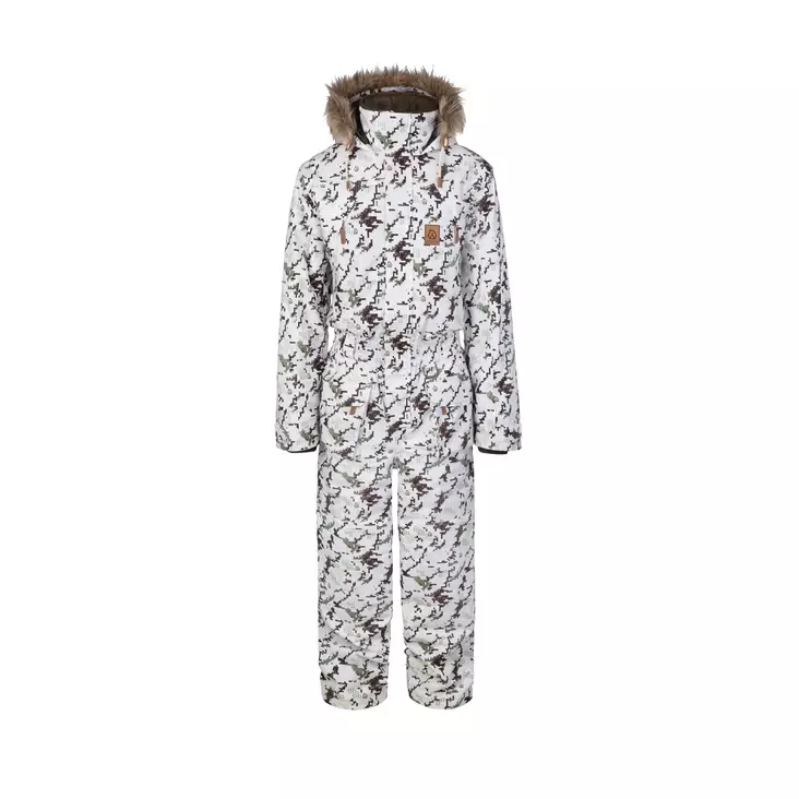 Anar Dalvi Snow-camo winter overall - Ice fishing overalls and thermal overall - 3950001290634 - 1