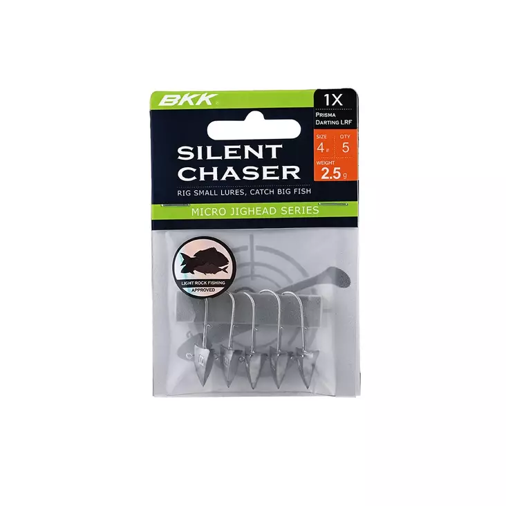 BKK Silent Chaser Prisma Darting jigghuvud - Jiggar - 6974190007054 - 1