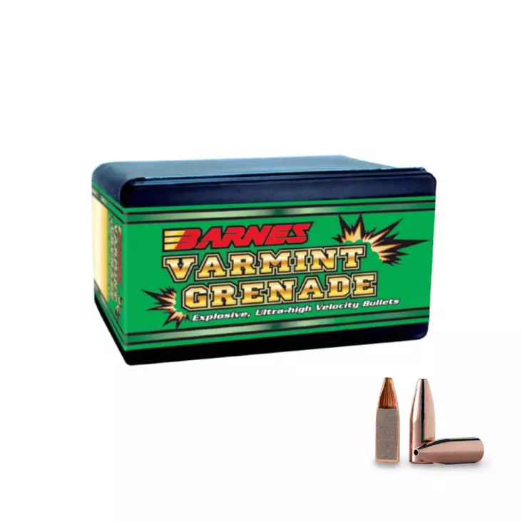 Barnes Varmint Grenade .22 2,3g/36gr 100st - Kulor och Hagel - 716876224364 - 1