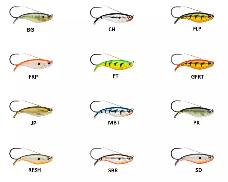 Rapala Weedless Shad 8cm Vassdrag - Wobblers - 022677247984 - 1