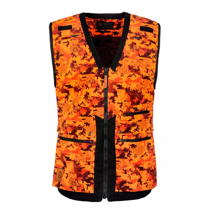 Anar Bear Pro Orange Hunting Vest - Orange jackets and vests - 6438014314754 - 1