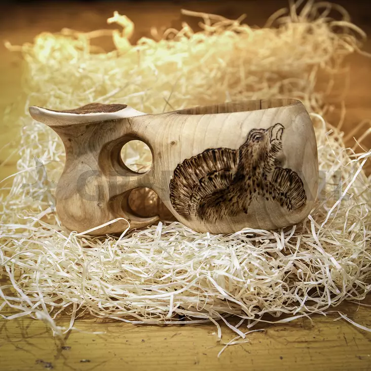Eräkaveri Wooden cup – Capercaillie - Hiking food - 3950001299514 - 2