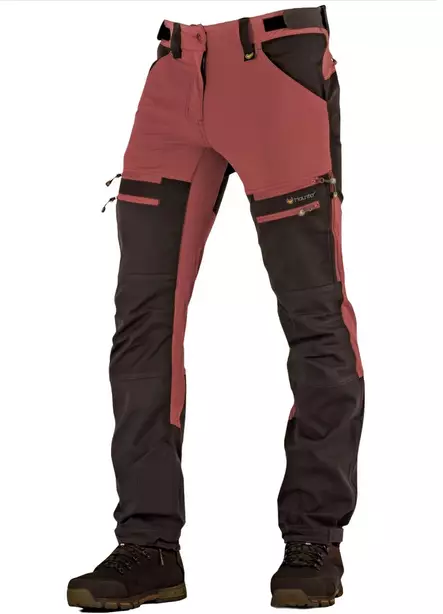 Haunter Vännäs Trousers, Red Mahogany - Green / Brown pants - 3950001273705 - 1