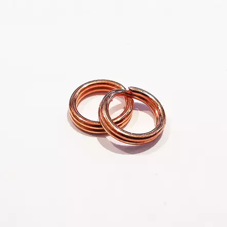 Lure ring 5mm copper - Fishing leaders and lure snaps - 3950001287085 - 1