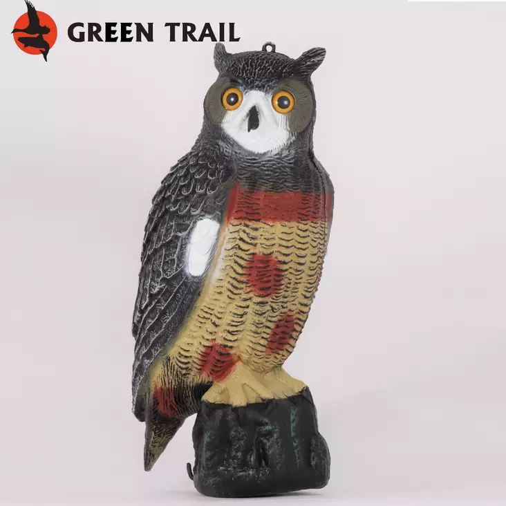 Alces Bulvan Berguv med fasta vingar 51cm - Bulvaner / lockfåglar - 7340143709815 - 1