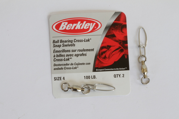Berkley Mc Mahon BB Nickel Plated Lure Locks - Fisherman's tools and accessories - 028632623565 - 1