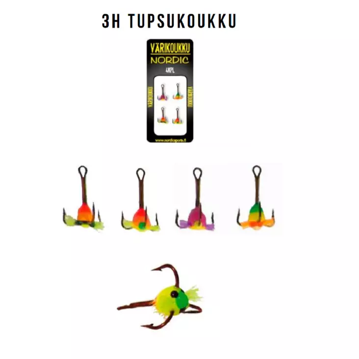 Nordic Färg Trekrok - Pirkar och mormyskor - 6420071072685 - 1