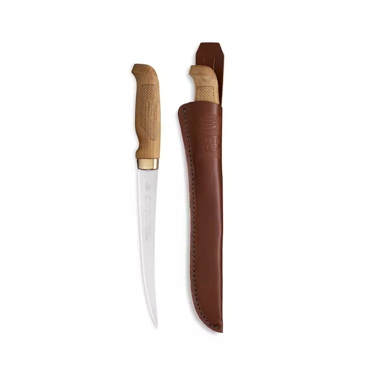 Marttiini classical filleting knife Superflex 7.5 "with leather sheath - Knives - 6416885378365 - 2