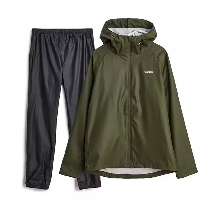 Tretorn Packable Rainset- Green - Rainwear - 7392136908415 - 1